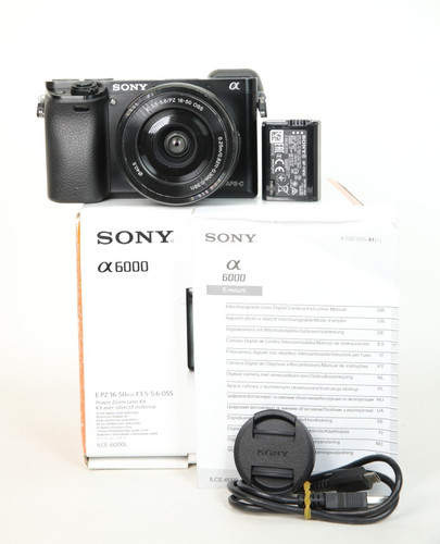 Sony alpha a6000 3mp - sony,
