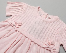 Baby girls  knitted dress 0-3