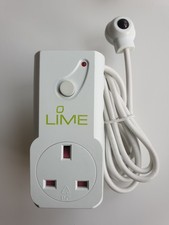 LIME -  Energy Saving Plug Socket with InfraRed - Model: ES1016- for TV Auto Off