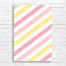 Diagonal Pastel Stripes