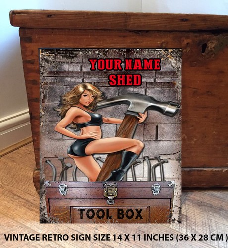 Personalised tool shed - tool, garage
