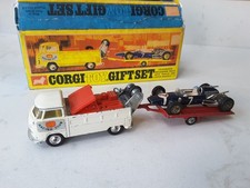 corgi BOXED gift set 6 volkswagen truck and cooper maserati F1