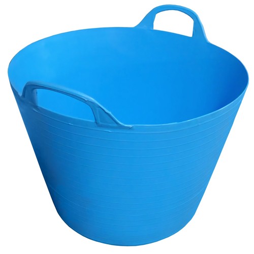 Blue plastic flexi - blue, bucket