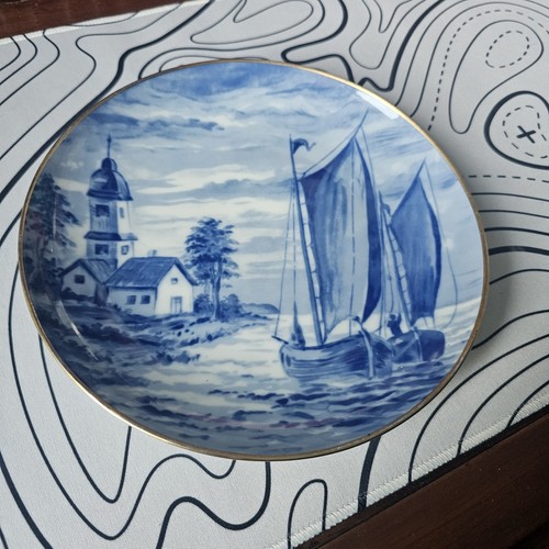 Vintage wallendorf 1764 boats - vintage,