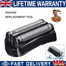 Shaver Replacement Foil-For Braun 3 Series Wet Dry 32b 3090cc 3050cc 3040s UK.