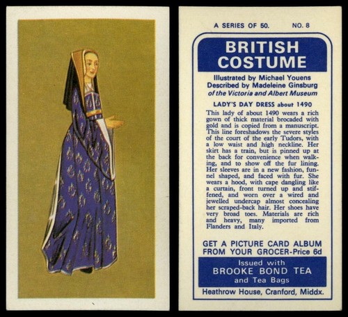 Lady day dress - lady's, 1490