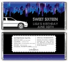 Sweet 16 Limo Personalized