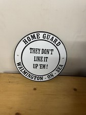 Cast Iron Home Guard They