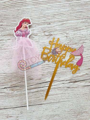 Little mermaid ariel - mermaid, topper