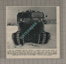 C3273) Cargo Troop Carrying OTTER US Amphibious Military Vehicle - 1951 Clip