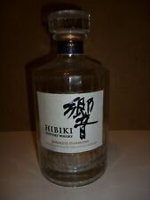 EMPTY Hibiki Suntory whisky - Japanese Harmony 70cl bottle/decanter  Unrinsed