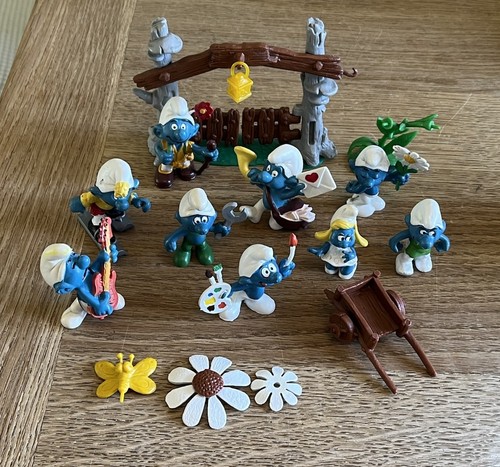 Schleich smurf garden - schleich,