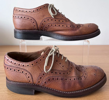 Grenson Tan Brown Pebbled