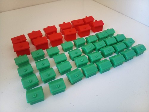 Monopoly spare parts tokens - monopoly,
