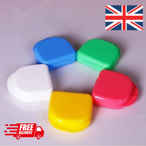 Orthodontic retainer box teeth - retainer,
