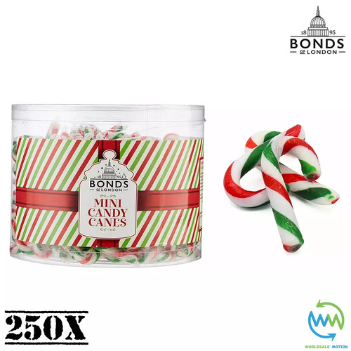 250x mini candy canes - mini,
