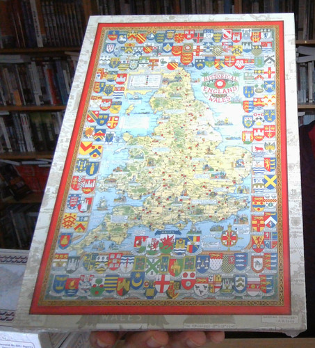 Pictorial history map - map, of