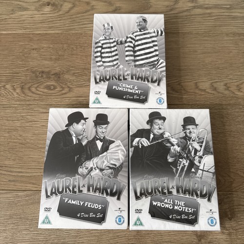 Laurel hardy x3 boxset - &,