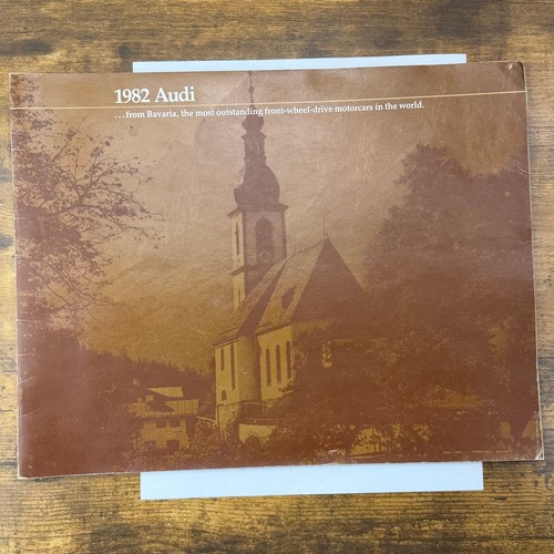 1982 audi sales brochure - 1982,