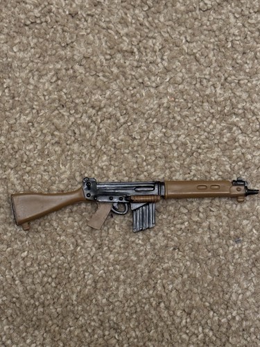 Vintage action man slr rifle - vintage,