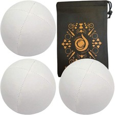 3 x Pro 115g Cascade Classic Juggling Balls - Thud Juggling Balls & Bag - Set o