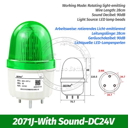 12v 380v led beacon - led,