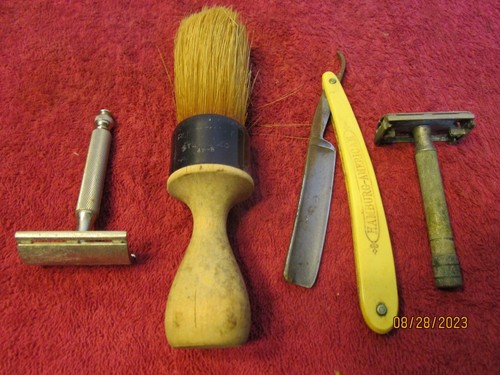 Lot vintage shaving razors - lot,