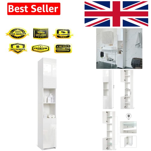 Tall slim bathroom cabinet - tall,