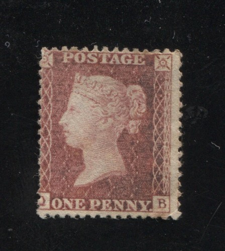 1858 sg40 penny red - sg40, 1d