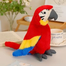 Colorful Parrot Plush Toy Soft