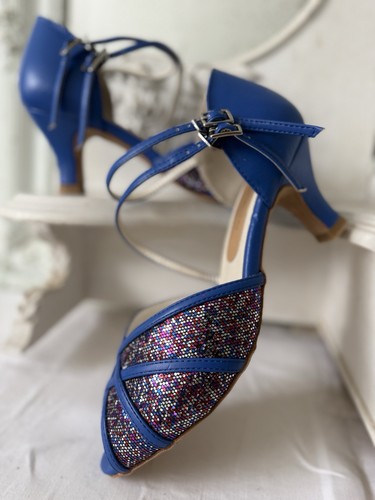 Electric blue latin ballroom - electric,