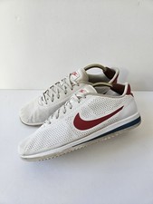 Men's Nike Classic Cortez Ultra Moire Forrest Gump White Red Trainers UK 9.5