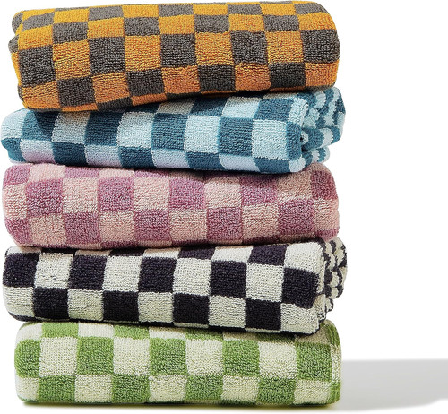 Luxury cotton check hand - luxury,