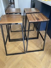 breakfast bar stools x 4, price is for all 4