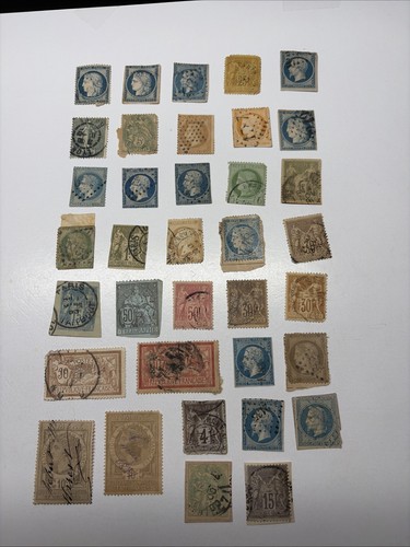 Old france stamp - old,