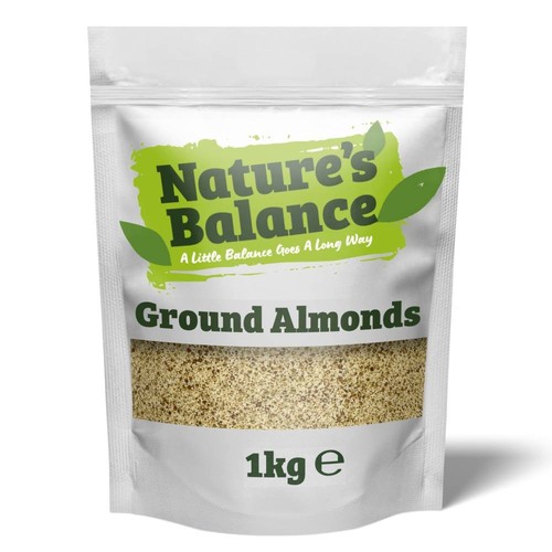 Ground almonds 1kg - ground, unblanched