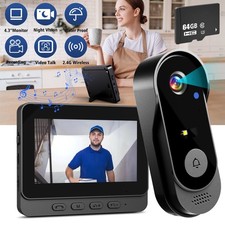 Wireless Video Doorbell Camera