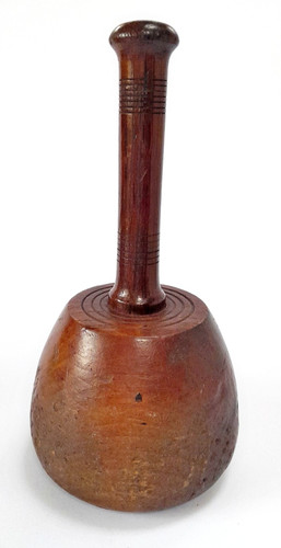 Antique hand turned treen - antique, turned/treen