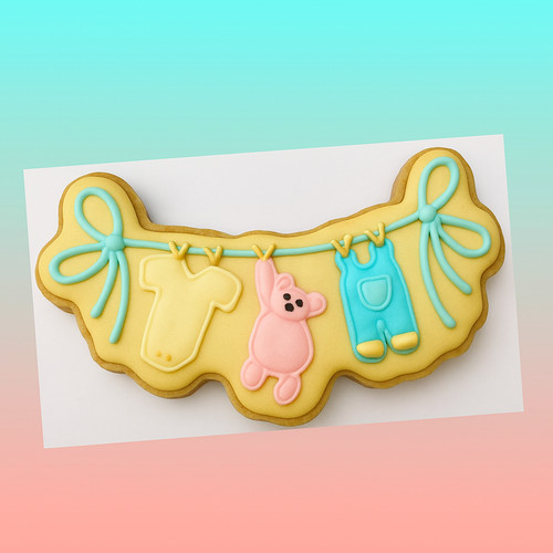 Baby clothes cookie cutter - baby,