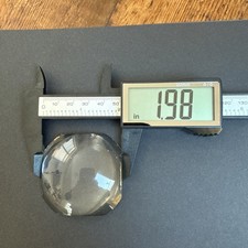 SMALL VINTAGE CONVEX GLASS PROJECTOR LENS. Photographic/enlarger/condencer