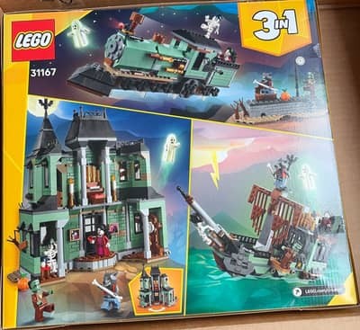 Lego creator 3in1 haunted - lego,
