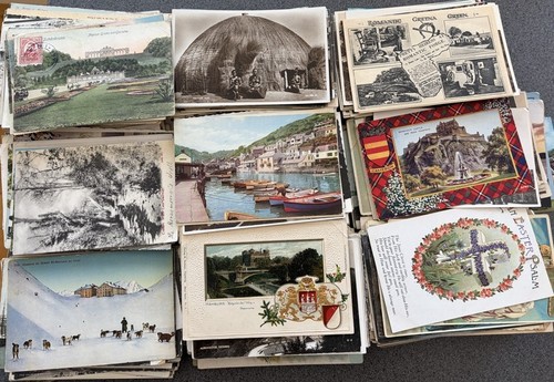 Old postcards from - 50,
