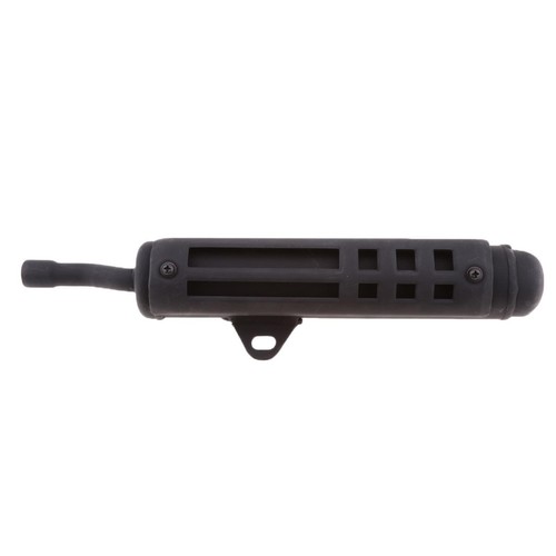 Black motorcycle exhaust - motorcycle,