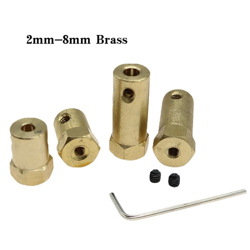 2mm 8mm brass hex - 2mm-8mm,