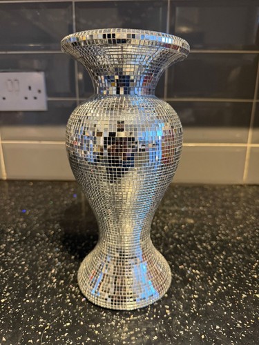 30cm silver flower vase - 30cm,