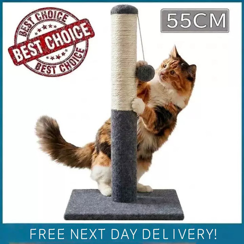 55cm cat scratch post - cat,
