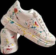 hand painted trainers,  Custom