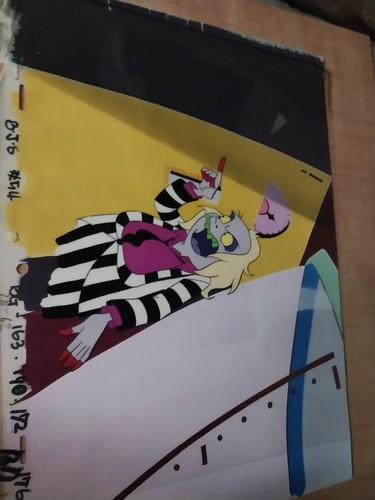 Handpainted animation cel - handpainted,