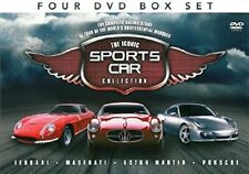 The Iconic Sports Car Collection 4 DVD Set Aston Martin Porsche Ferrari Maserati