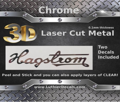 Hagstrom guitar decal metal - decal,